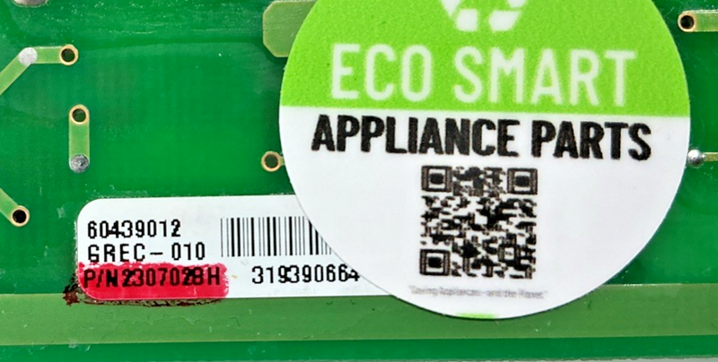 Part number sticker — 2307028H