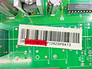 Part number sticker — match DA41-00617B on your board