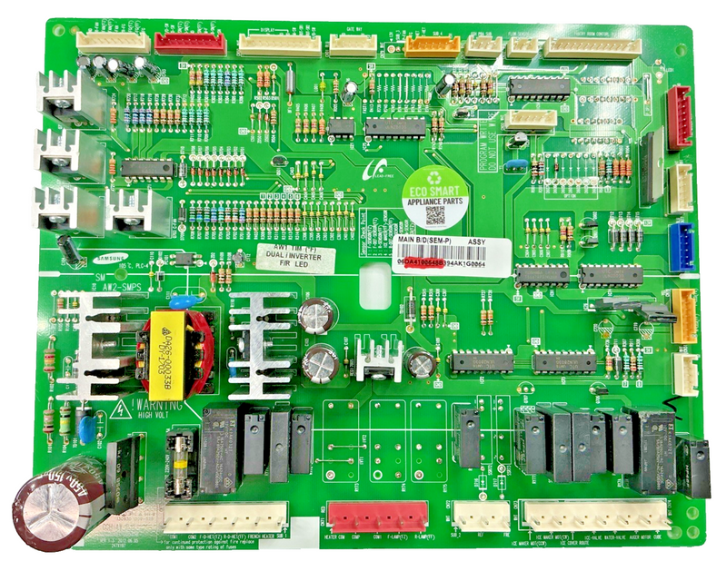 DA41-00648B OEM Samsung Refrigerator Main Control Board Replacement Part