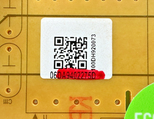 Part number sticker — match DA94-02275D on your board