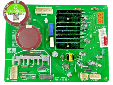 EBR65640204 OEM LG Refrigerator Main Control Board Replacement — EcoSmart OEM replacement board
