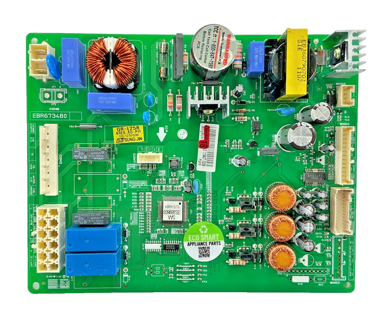 EBR67348018 OEM LG Refrigerator Main Control Board Replacement Part