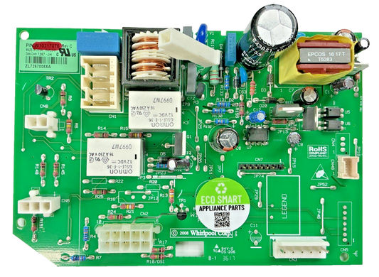 W10317076 OEM Whirlpool Refrigerator Main Control Board Replacement Part
