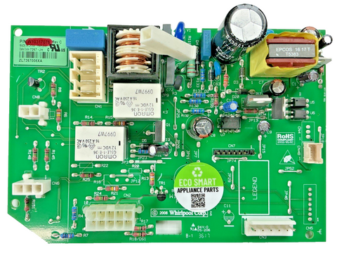W10317076 OEM Whirlpool Refrigerator Main Control Board Replacement — EcoSmart OEM replacement board